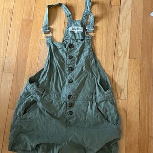 Macys Green Overalls